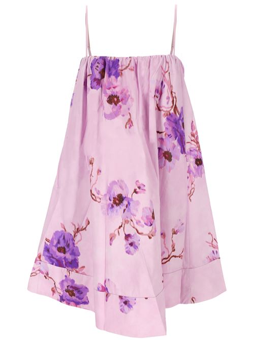 Miniabito a sbuffo con esplosione di luce Zimmermann | 1393DSS246PURPLE FLORAL